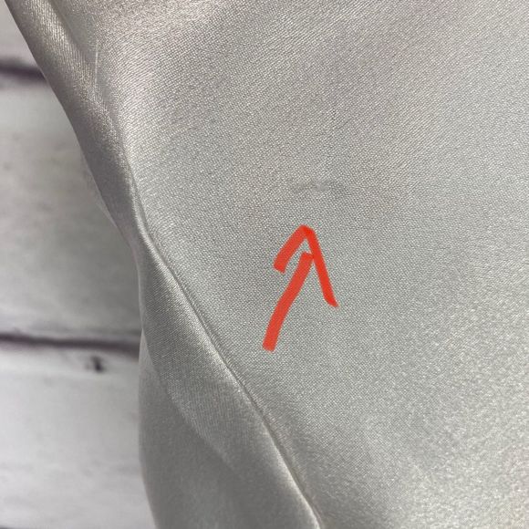 Vintage Lady Cameo Slip Nightgown SZ M White Bridal Beaded Chemise Lingerie Lace - Picture 10 of 11